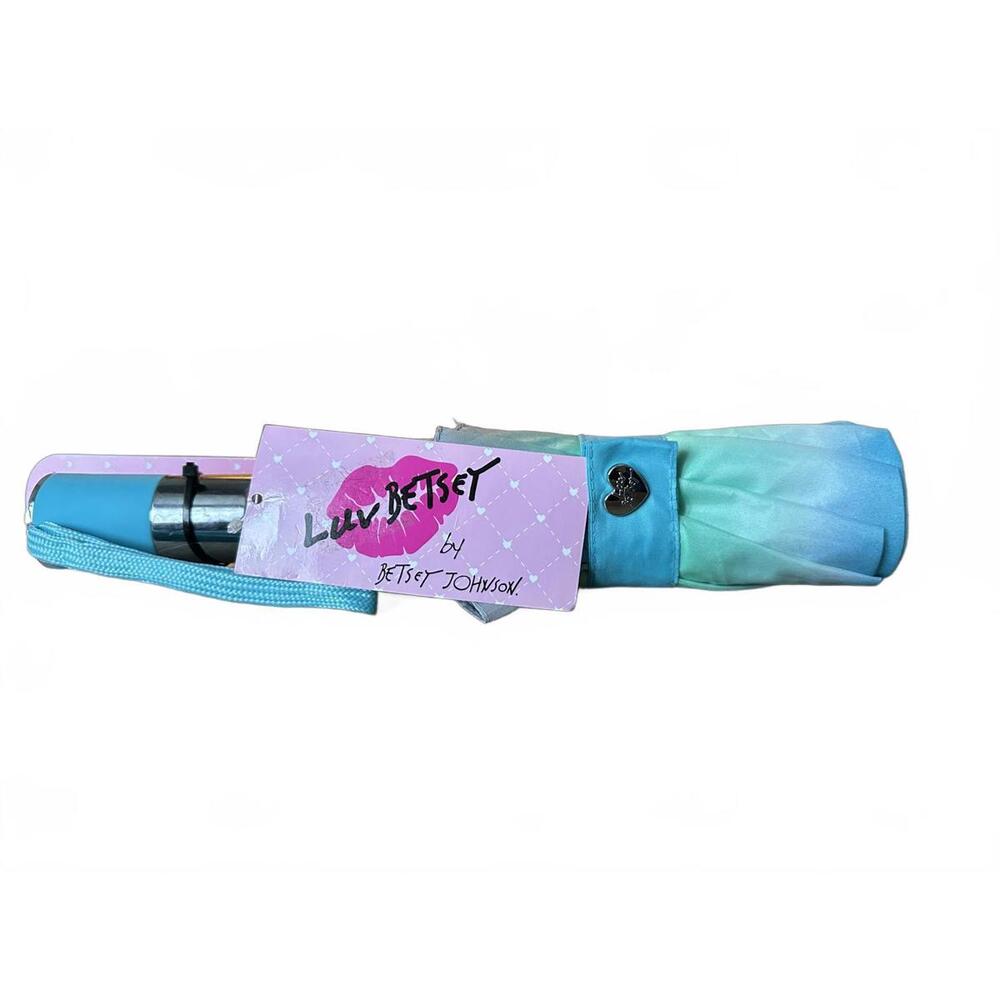 Betsey Johnson Luv Umbrella - Compact Foldable Design